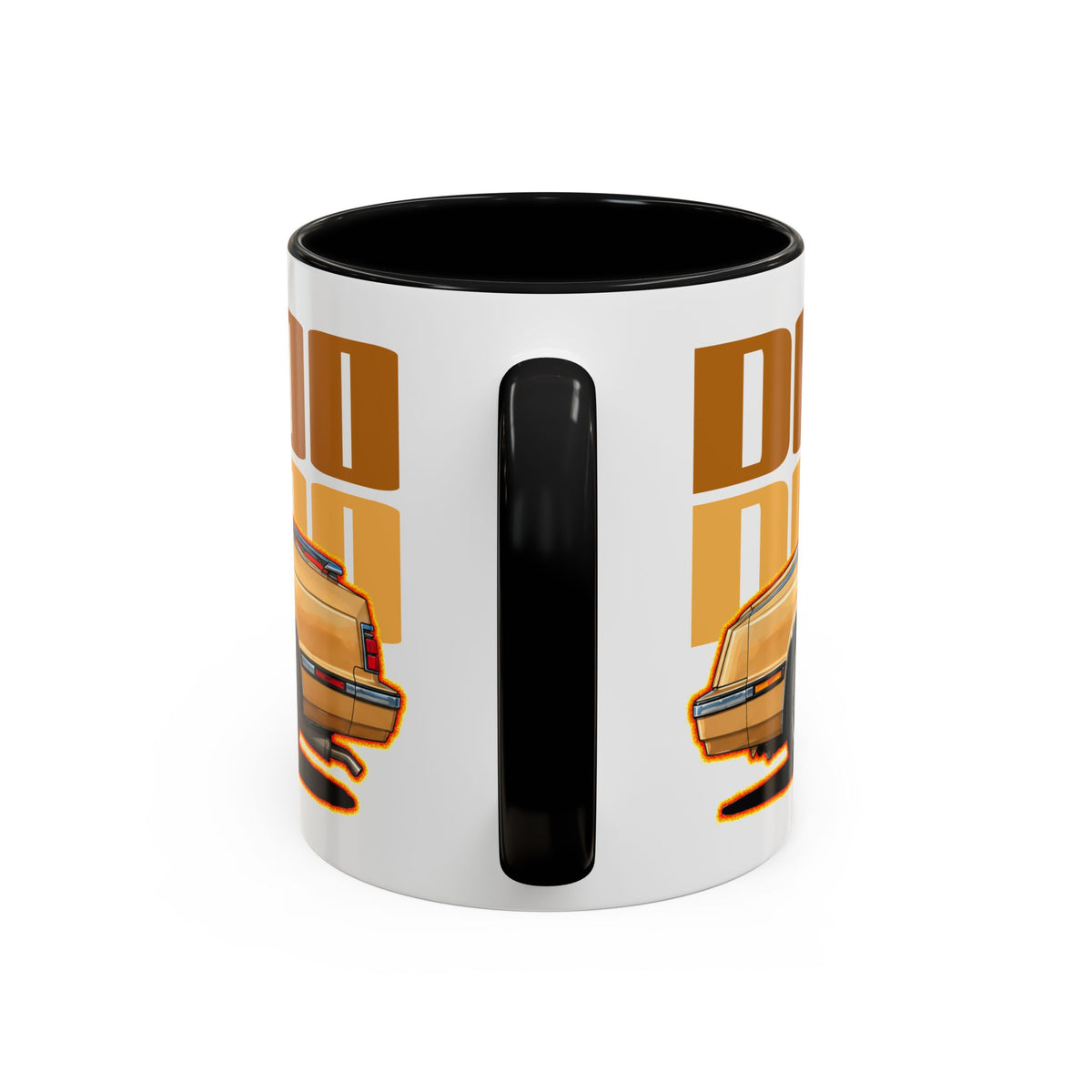 DODGE 600 CONVERTIBLE 1985 Collectible Fireball Art Coffee Mug - 2 Sizes