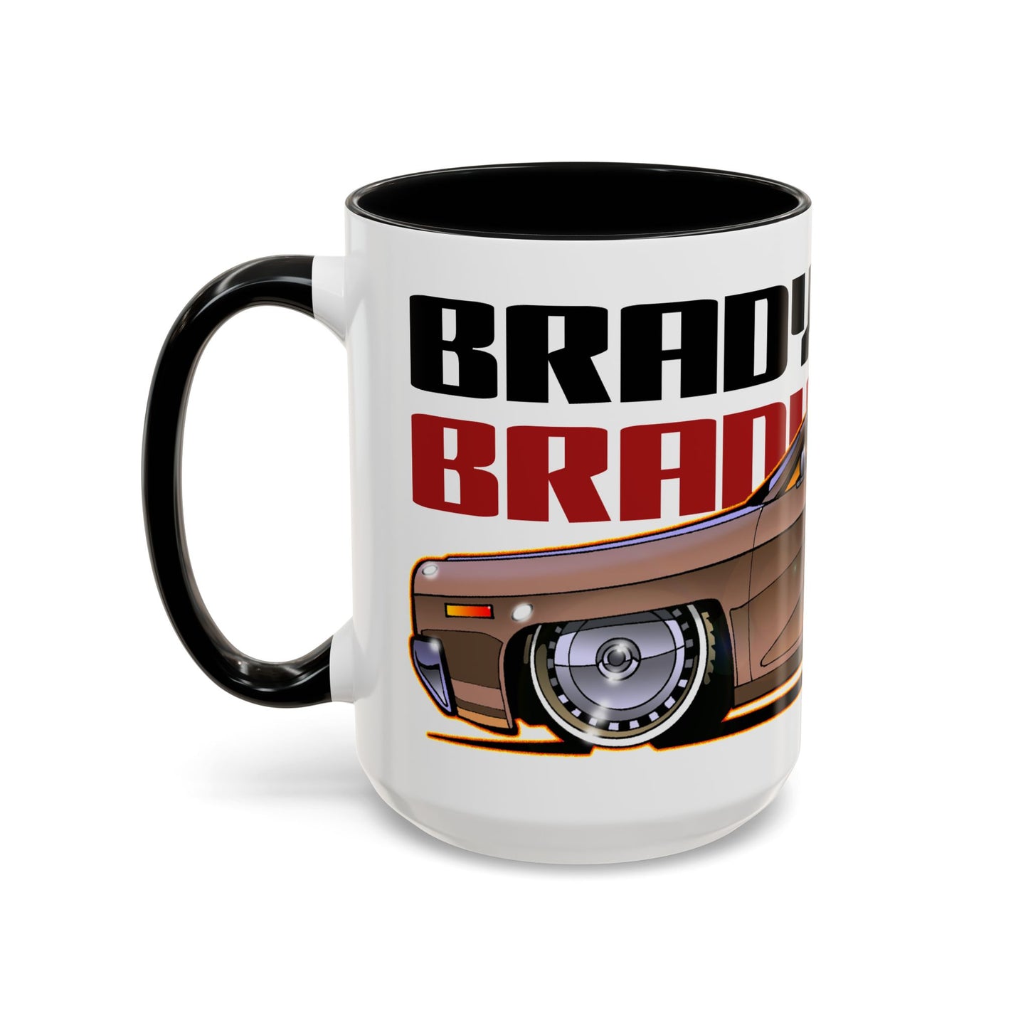 THE BRADY BUNCH 1971 Plymouth Satellite Wagon Collectible Coffee Mug 2 Sizes