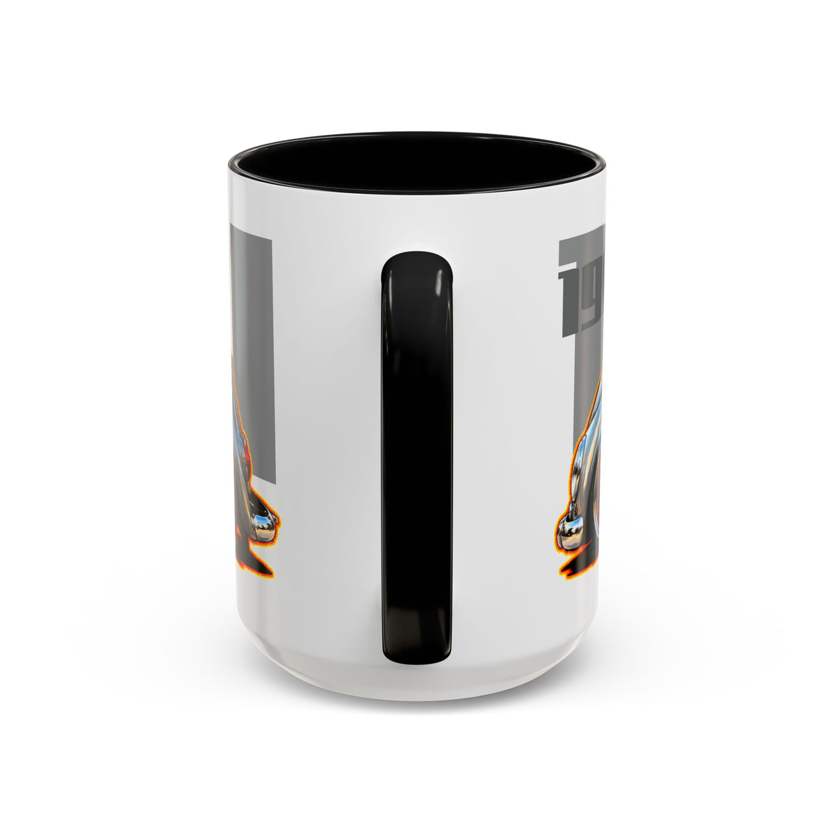 KUSTOM 1964 VW BUG Collectible Fireball Art Coffee Mug - 2 Sizes