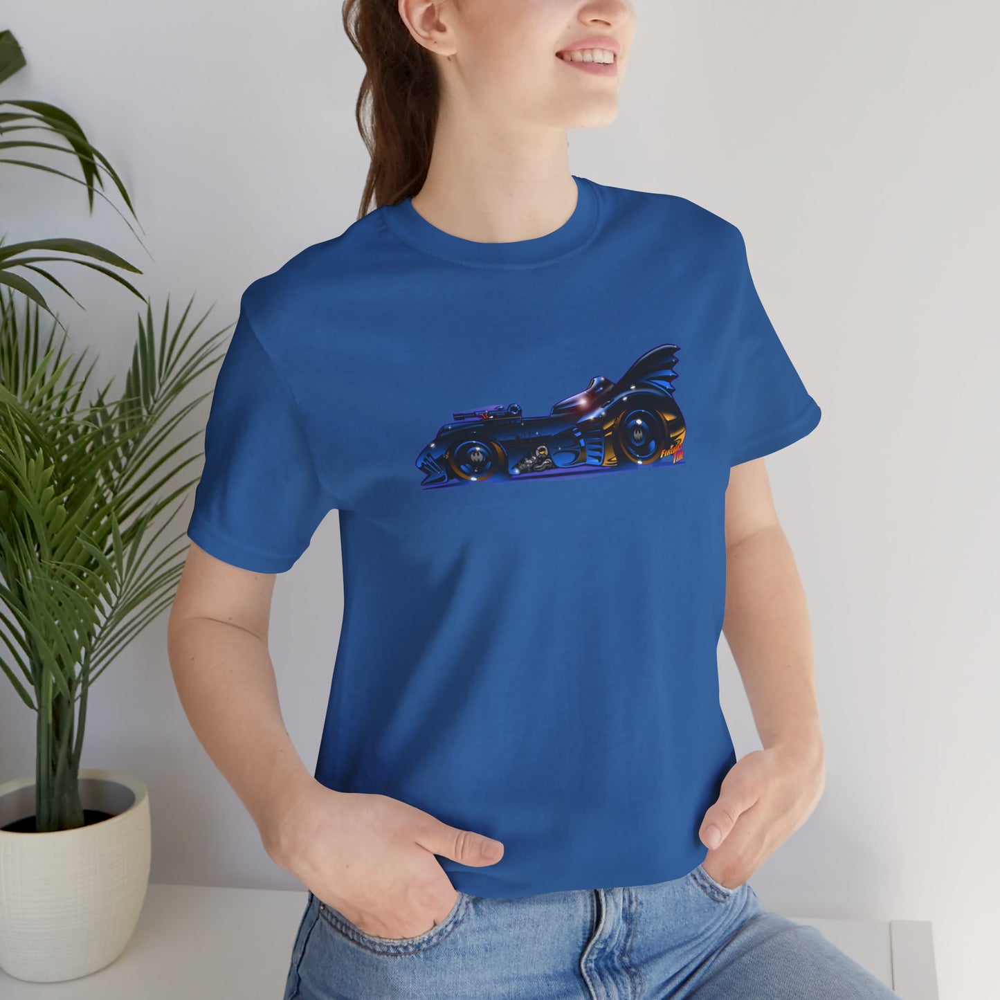 BATMOBILE 1989 BATMAN Concept Art Short Sleeve Tee 10 Colors