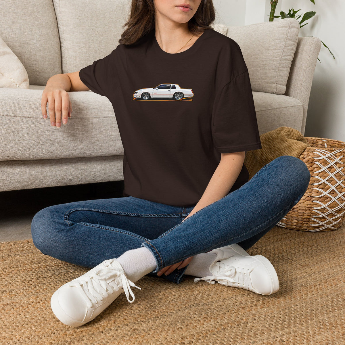 CHEVROLET MONTE CARLO 1987 Collectible Fireball Art TeeShirt
