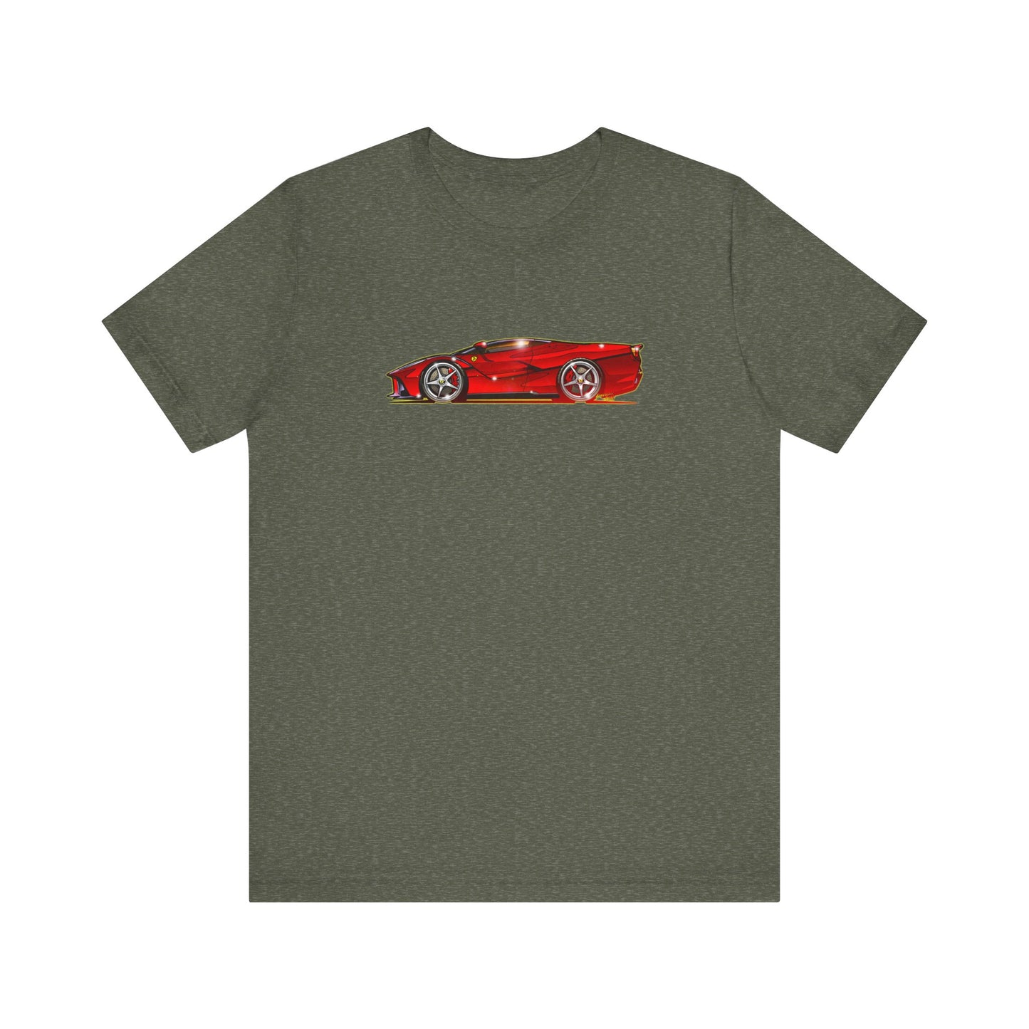 FERRARI LA FERRARI APERTA Concept Art Short Sleeve Tee 9 Colors