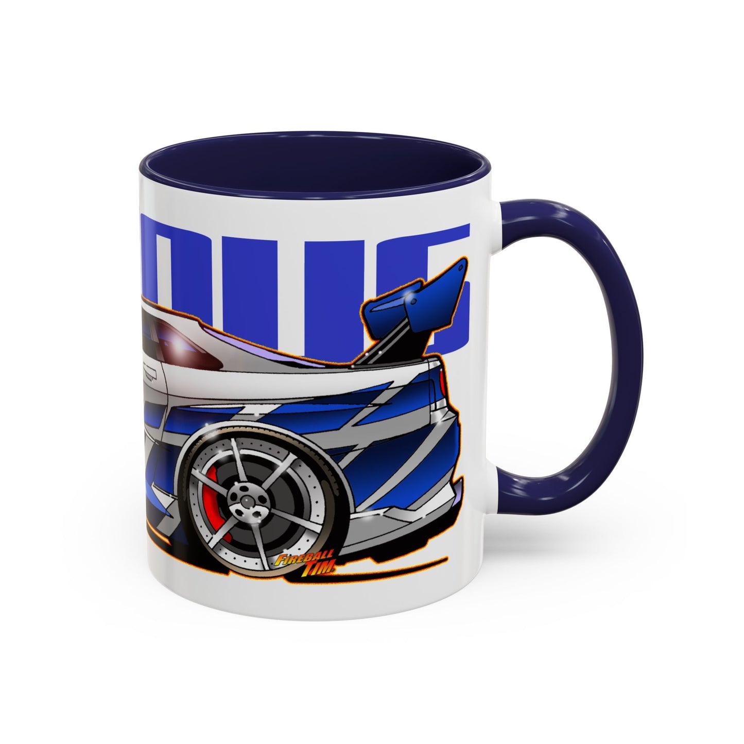 FAST AND FURIOUS NISSAN SKYLINE GTR Collectible Fireball Art Coffee Mug - 2 Sizes