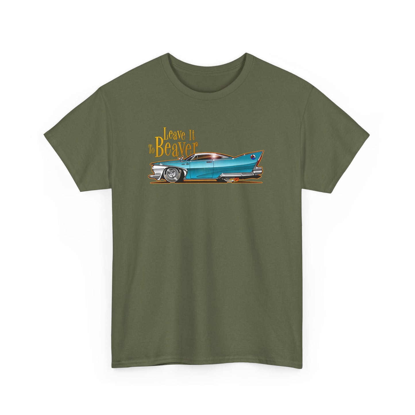 LEAVE IT TO BEAVER Plymouth Fury Heavy Cotton Tee Shirt - Multiple Colors