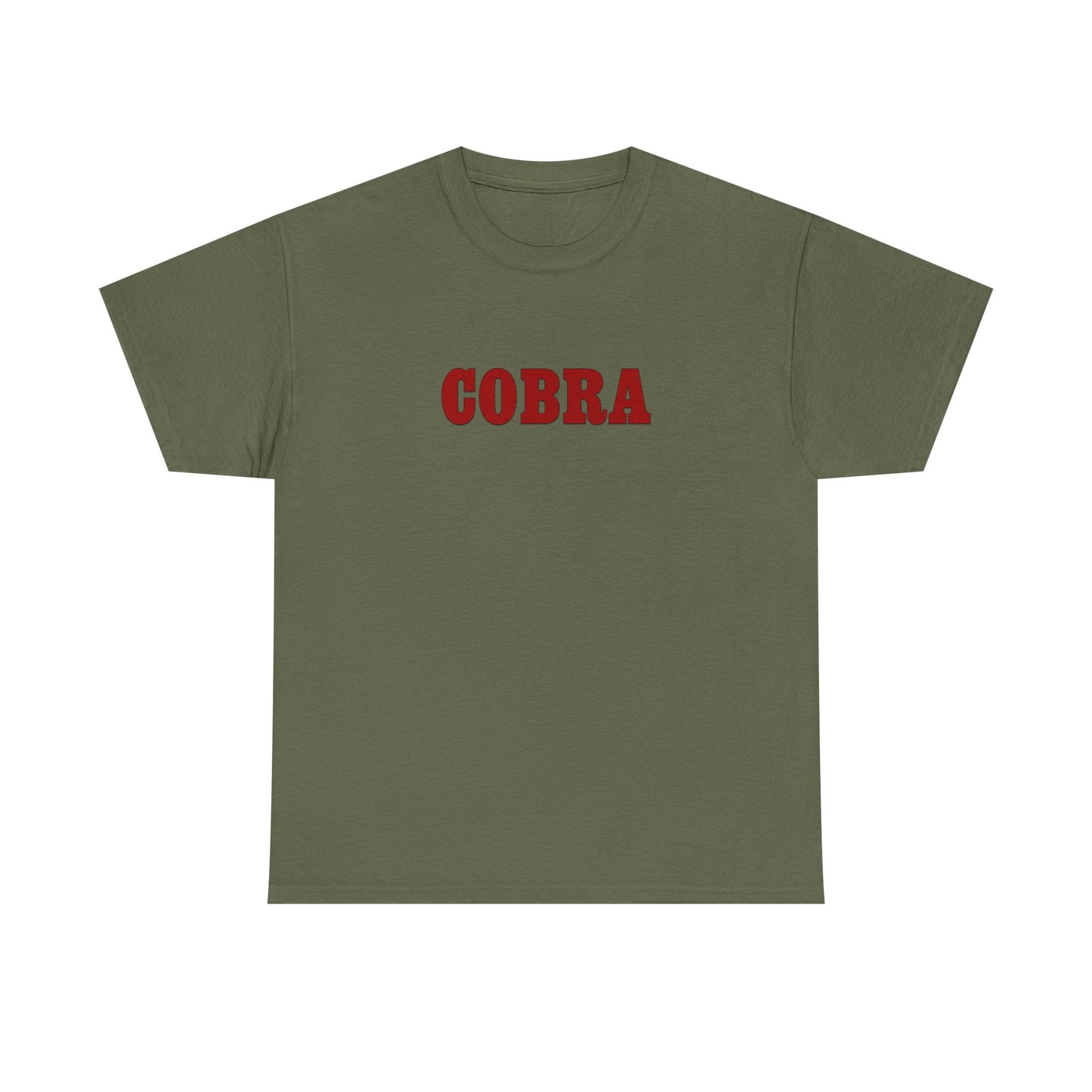 COBRA MERCURY Movie Sylvester Stallone Unisex Heavy Cotton Tee 8 Colors