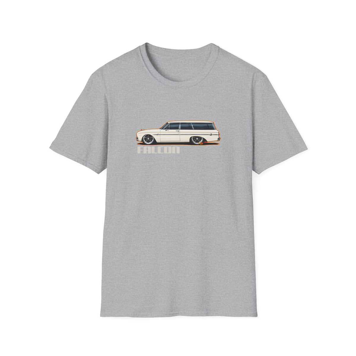 FORD FALCON WAGON Collectible Fireball Art TeeShirt