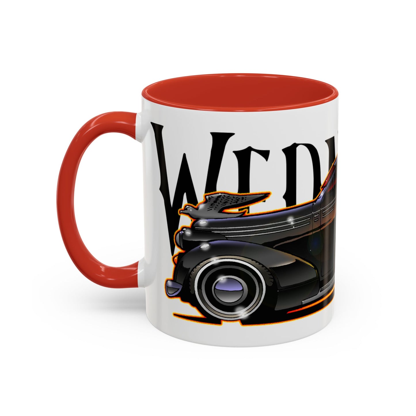 WEDNESDAY TV SHOW PONTIAC LIMO Collectible Art Coffee Mug - 2 Sizes