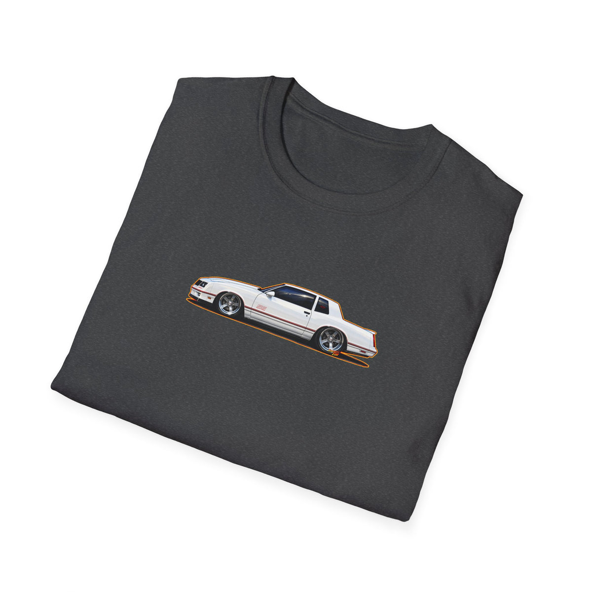 CHEVROLET MONTE CARLO 1987 Collectible Fireball Art TeeShirt