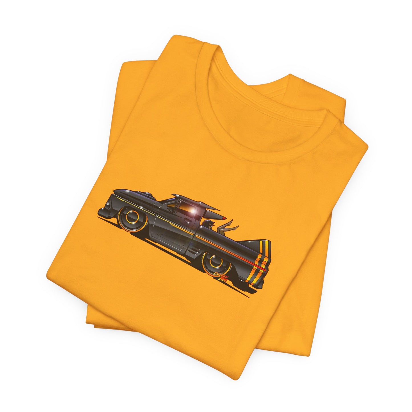 CHEVROLET C10 1960 Stinger Pickup Truck Concept Art Custom Short Sleeve Tee 8 Colors