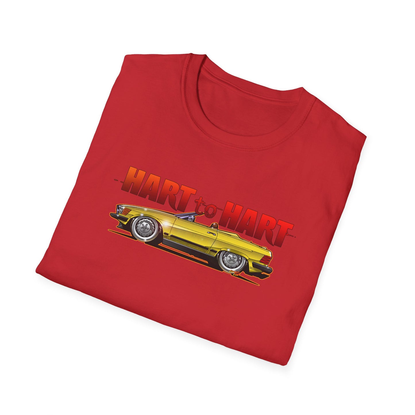 HART to HART TV Show Mercedes 450SL Concept Art Softstyle T-Shirt Multiple Colors