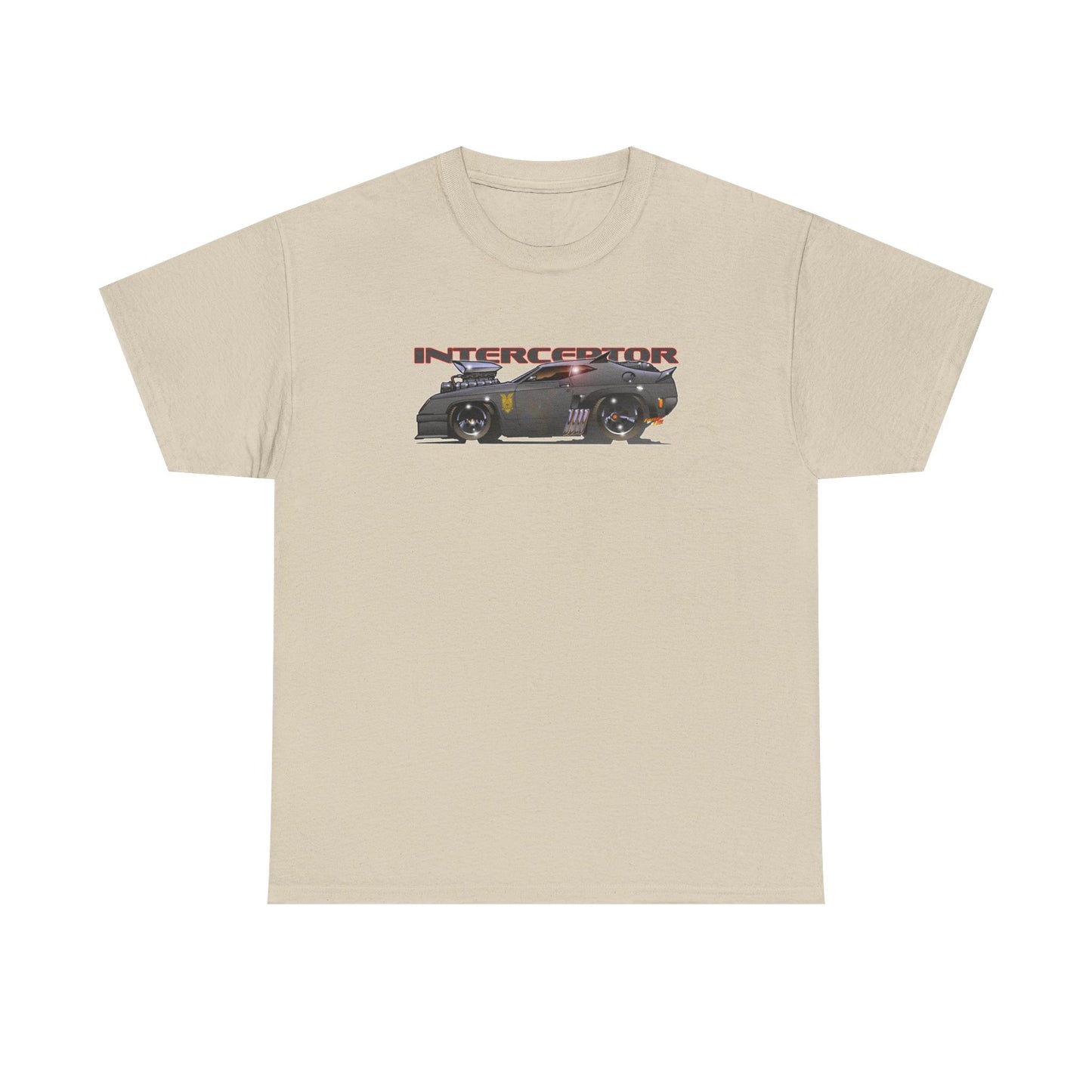 MAD MAX PURSUIT INTERCEPTOR POLICE CAR Tee Shirt- Multiple Colors