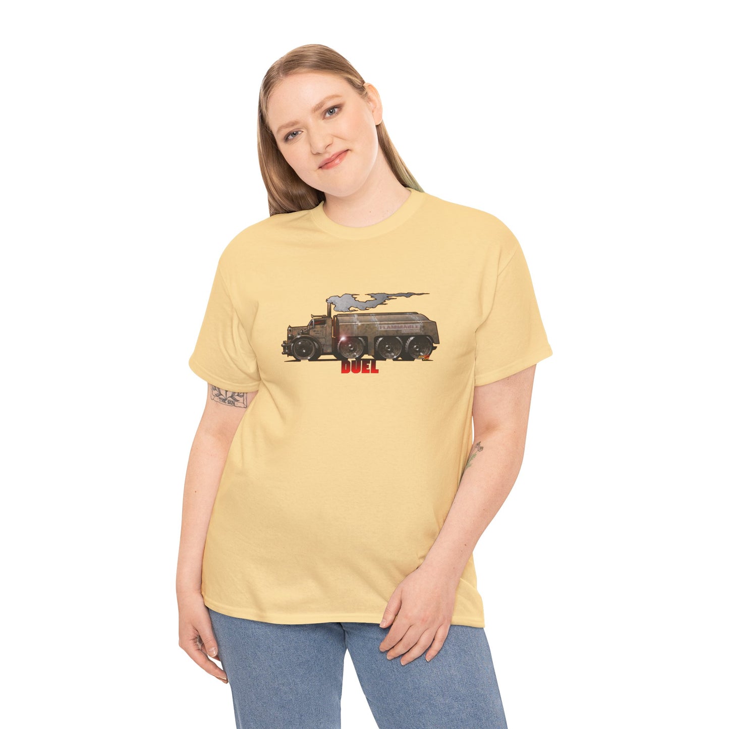 DUEL Movie Truck Concept Art Heavy Cotton Tee 13 Colors