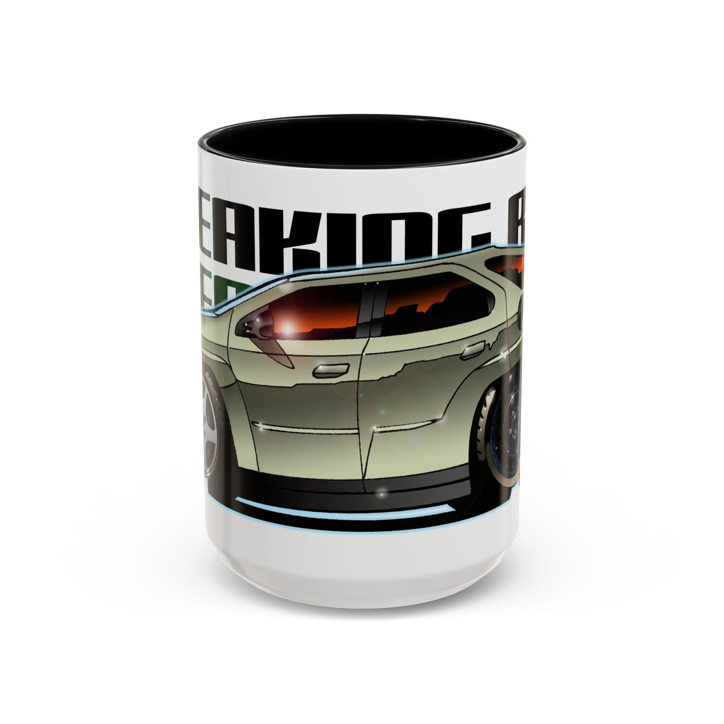 BREAKING BAD Pontiac Aztek Collectible Fireball Art Coffee Mug - 2 Sizes