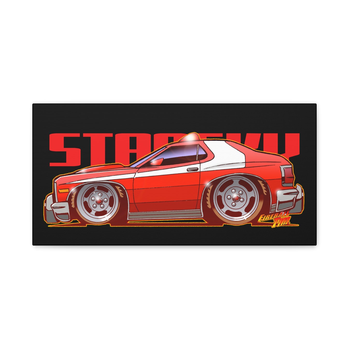 STARSKY Torino Fireball Canvas Art Print - 11x14