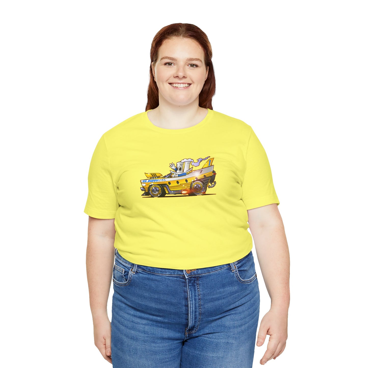 BUDDY CRUISE BUDDYMOBILE Custom Car Art Short Sleeve Tee in 17 Colors