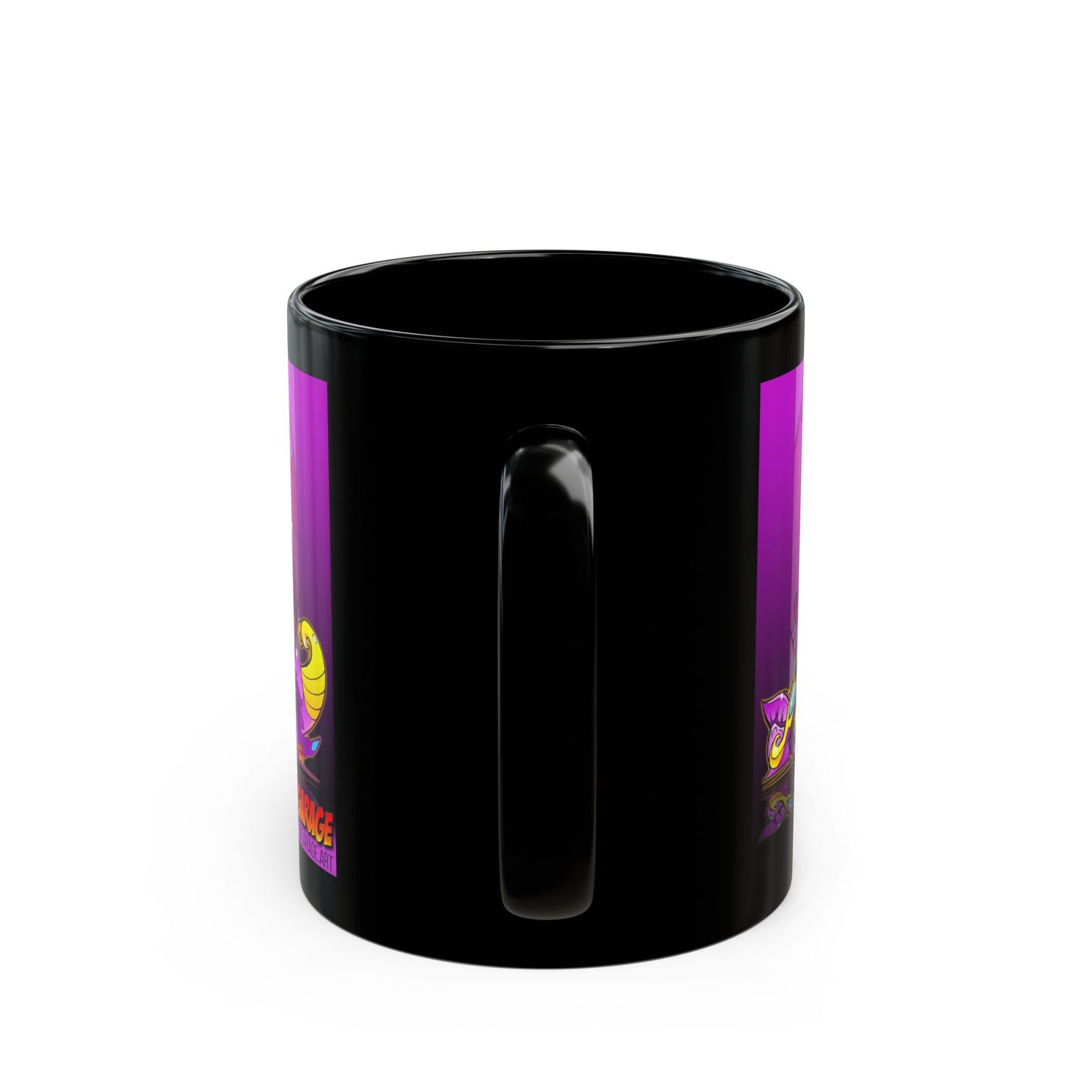 PENELOPE PITSTOP Wacky Races Cartoon Concept Art Black Coffee Mug 11oz