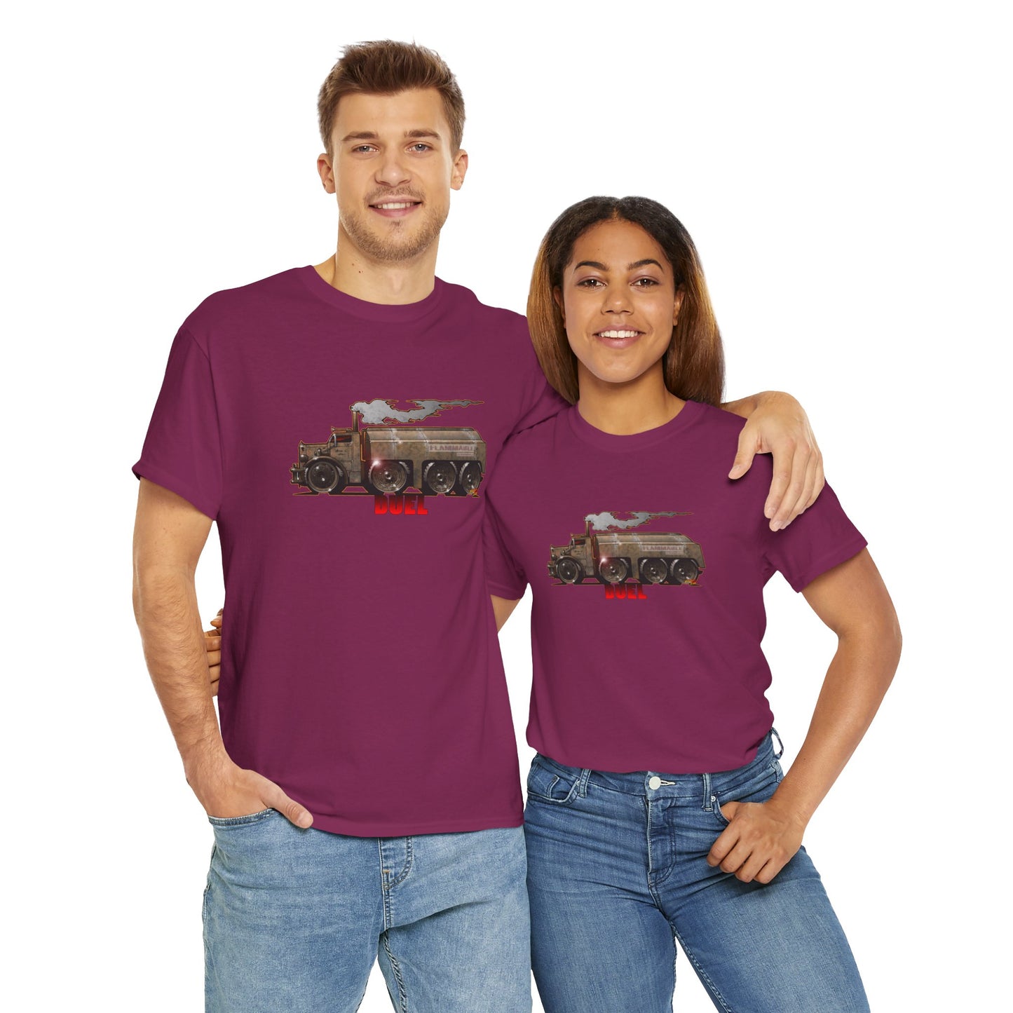 DUEL Movie Truck Concept Art Heavy Cotton Tee 13 Colors