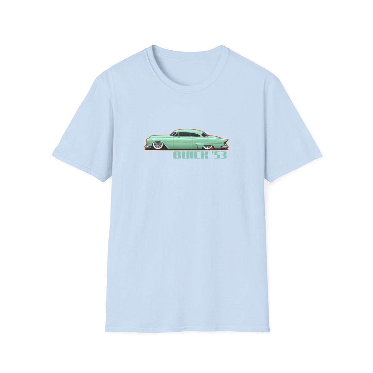 BUICK 1953 Kustom Special Collectible Fireball Art TeeShirt
