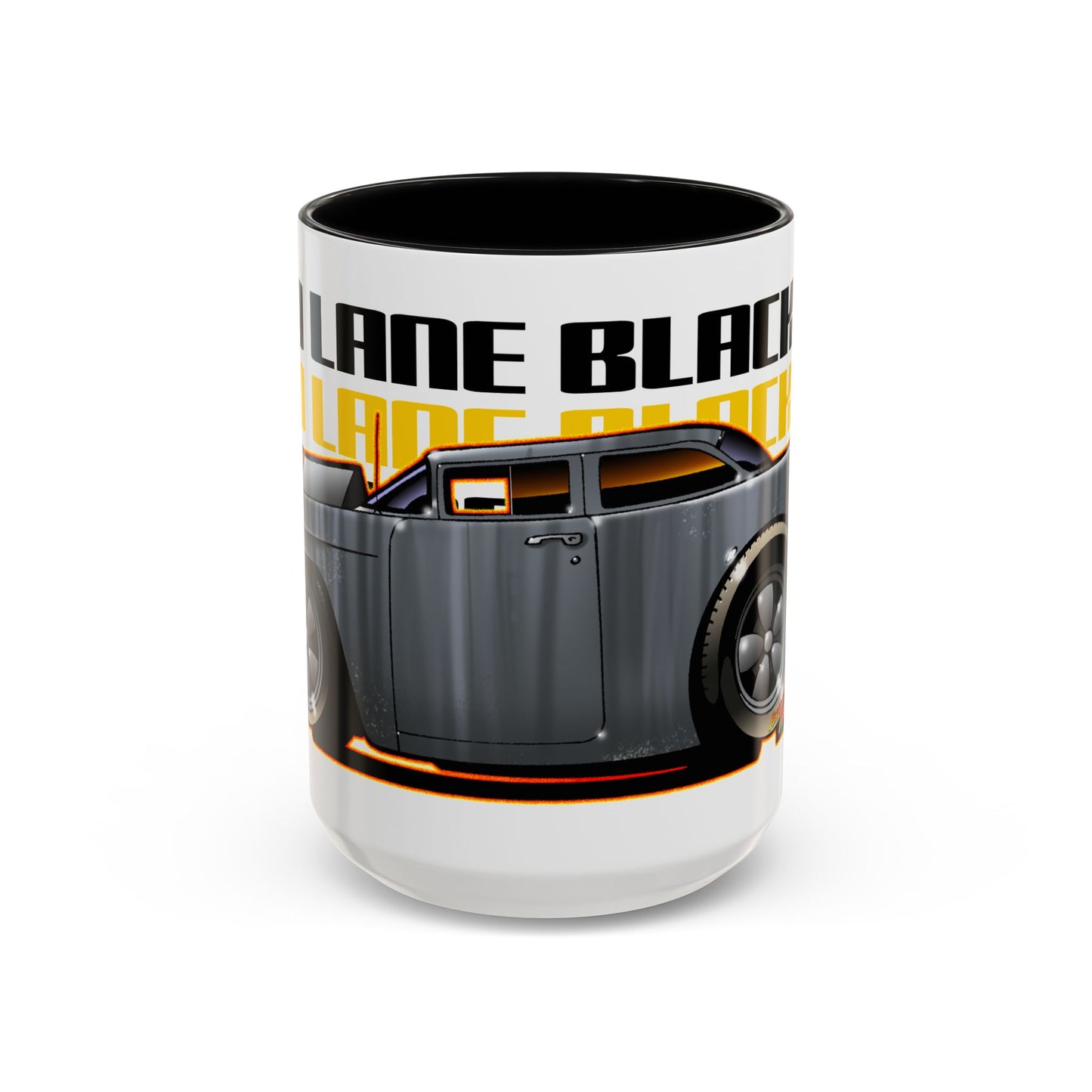 TWO LANE BLACKTOP 1955 CHEVY Collectible Fireball Art Coffee Mug - 2 Sizes