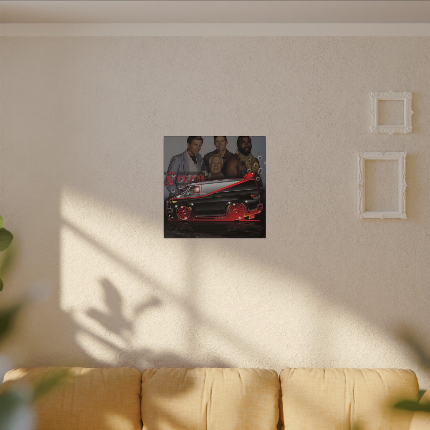 ATEAM VAN TV Show Car Canvas Art Print - 2 Sizes
