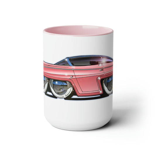 LADY PENELOPE FAB 1 Thunderbirds TV Car Coffee Mug 15oz-Mug-Fireball Tim Garage