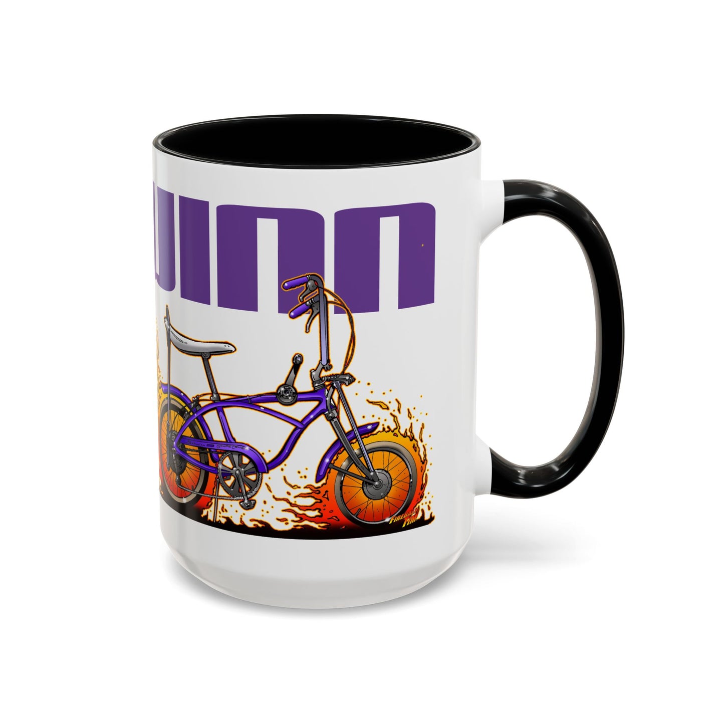 SCHWINN GRAPE CRUSH Bicycle Collectible Coffee Art Mug 2 Sizes