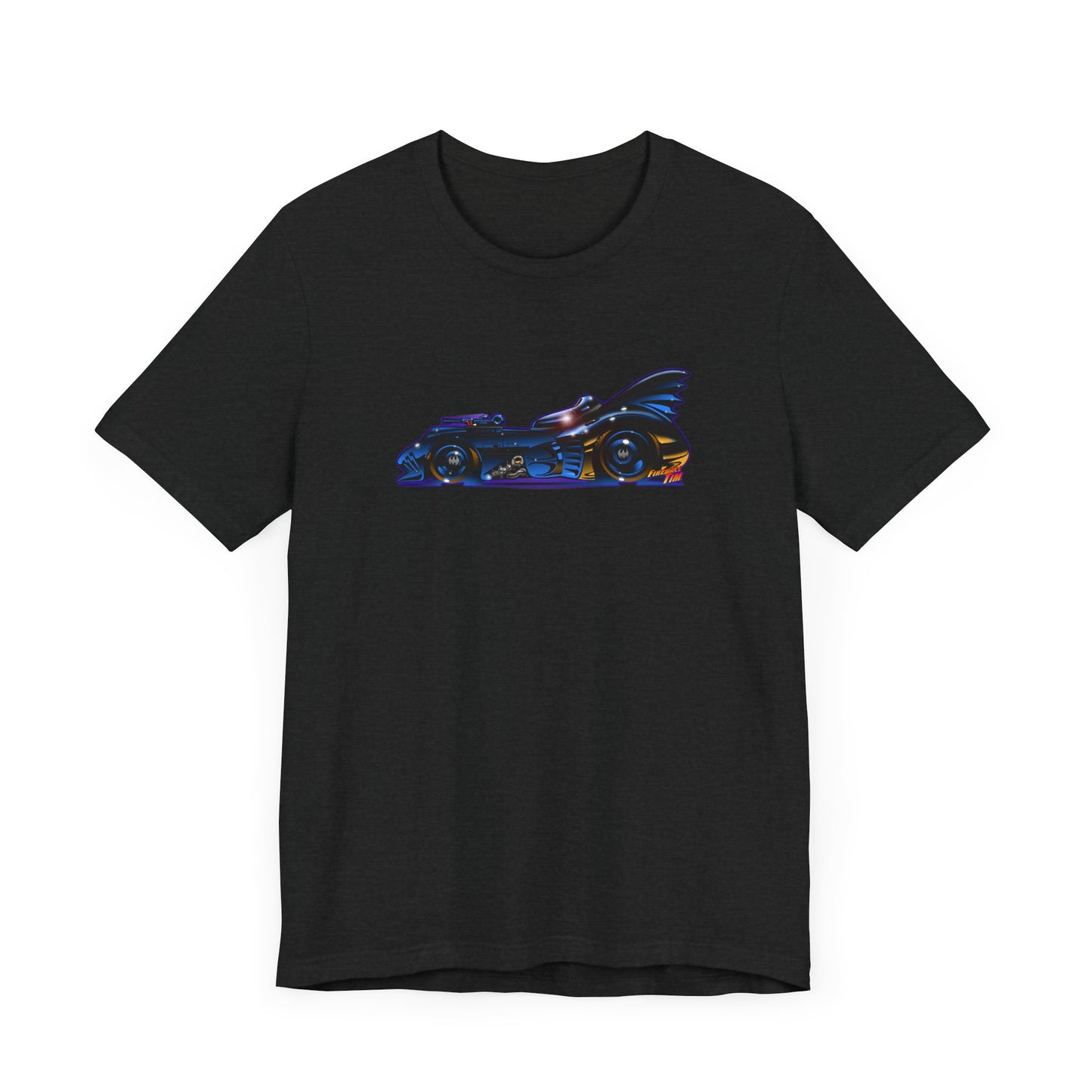 BATMOBILE 1989 BATMAN Concept Art Short Sleeve Tee 10 Colors