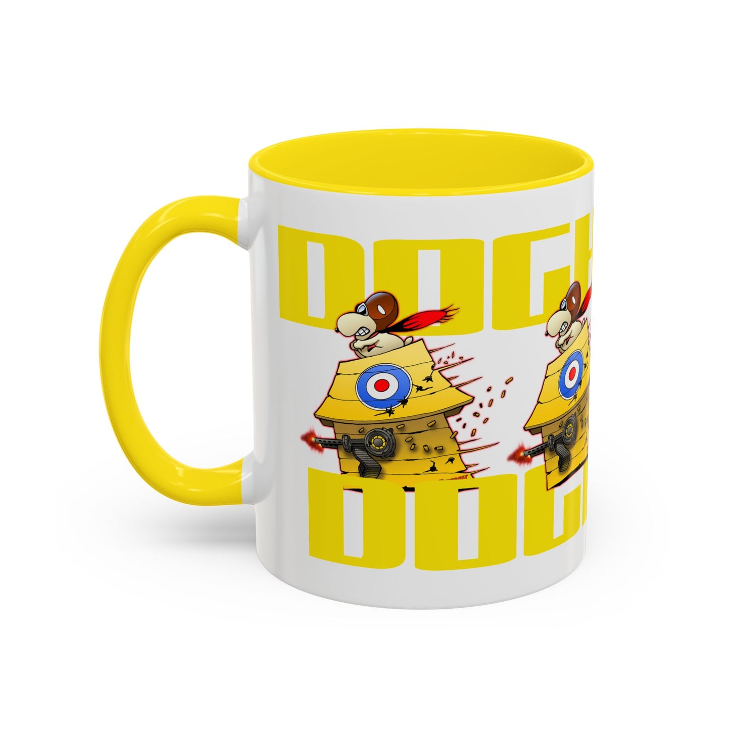SNOOPY DOGHOUSE DOGFIGHT Collectible Coffee Art Mug 2 Sizes