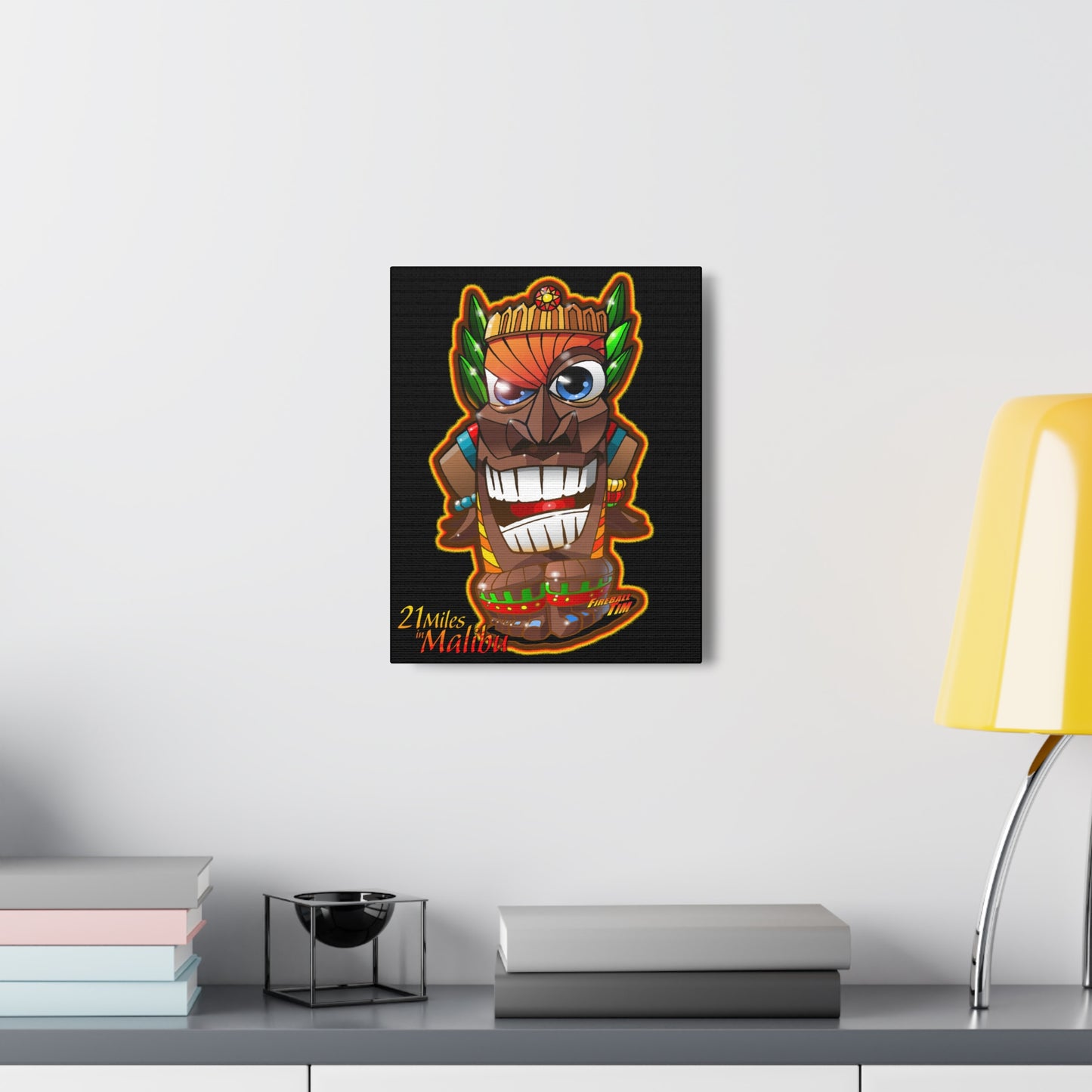 MALIBU KING KOOKY DOOK Canvas Gallery Art Print 11x14