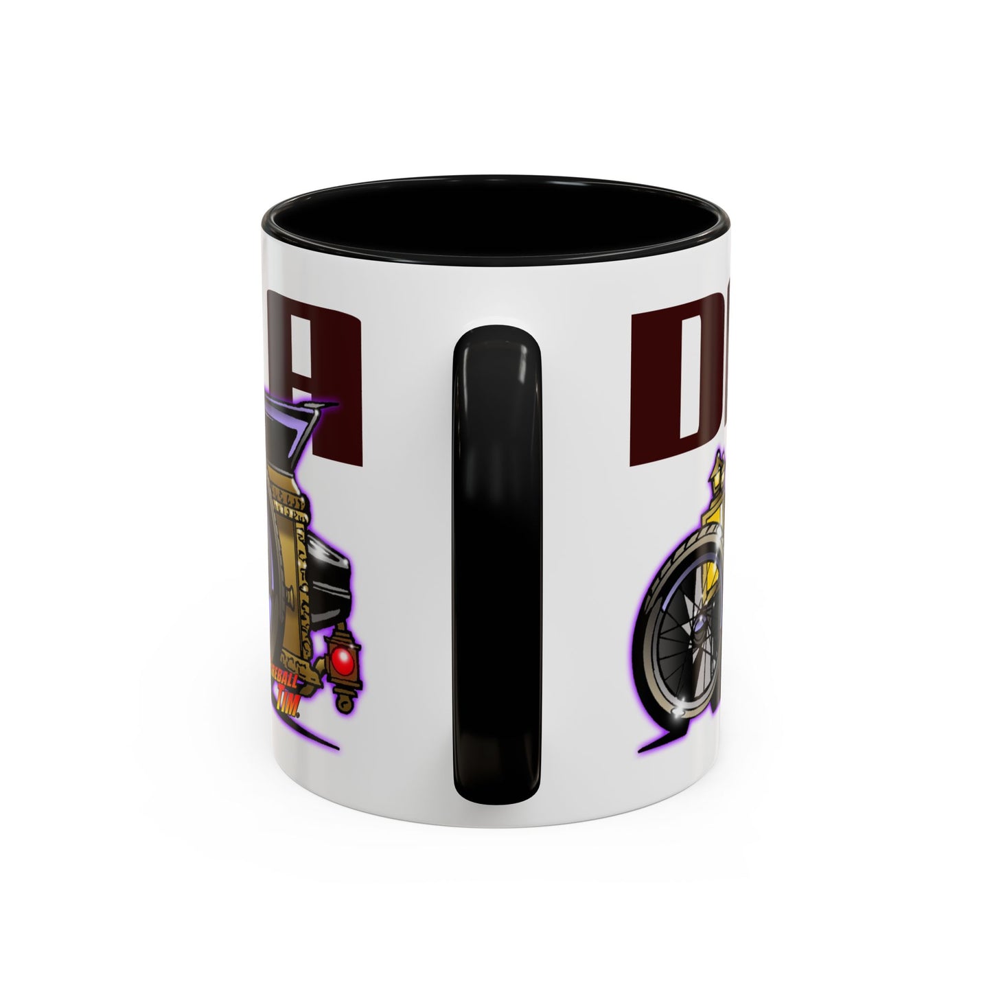 MUNSTERS DRAGULA TV Show Collectible Fireball Art Coffee Mug - 2 Sizes