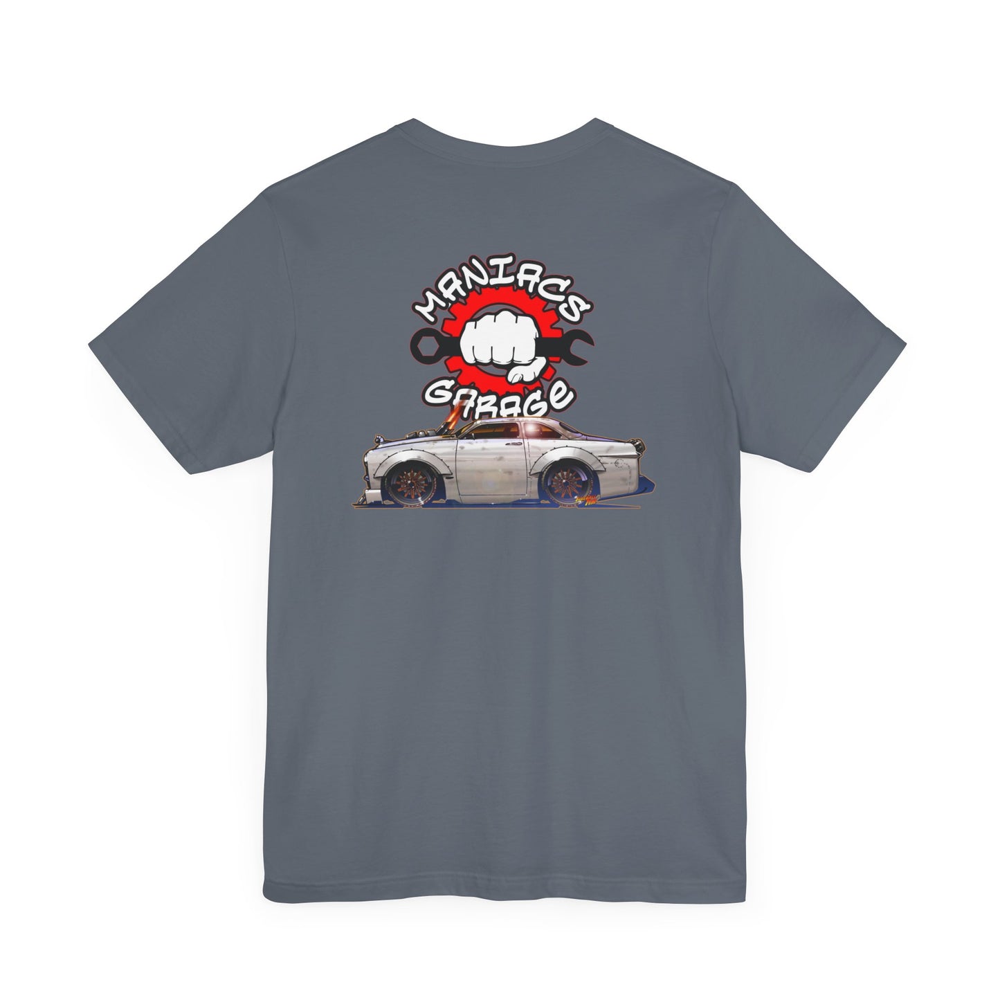 MANIACS GARAGE BORN49AIN 1949 FORD Concept Art Short Sleeve Tee 16 Colors