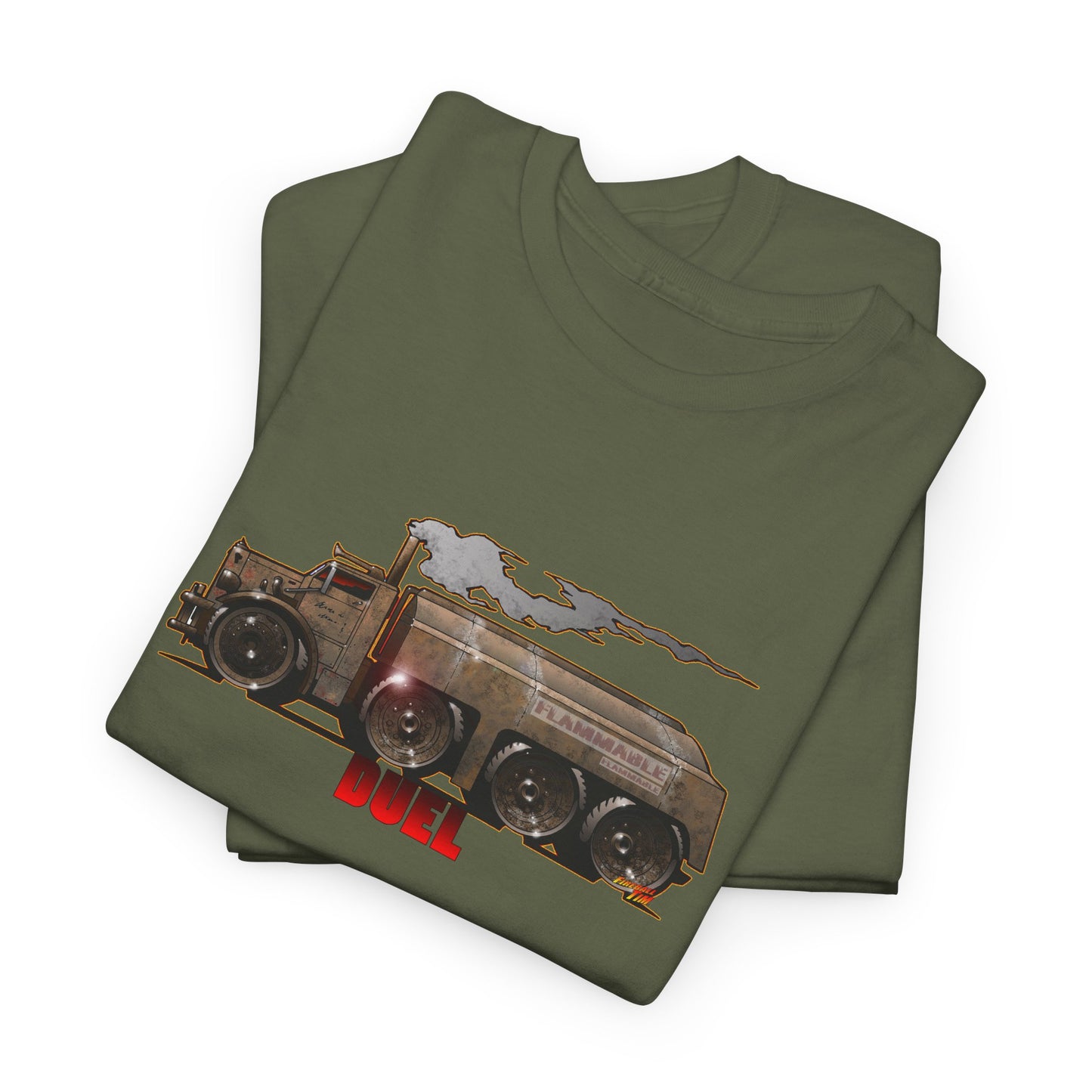 DUEL Movie Truck Concept Art Heavy Cotton Tee 13 Colors