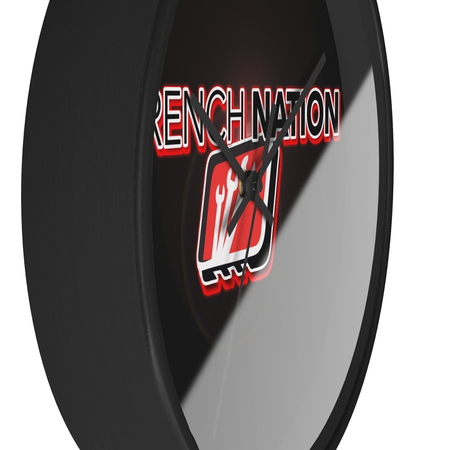 WRENCH NATION Logo Wall Clock