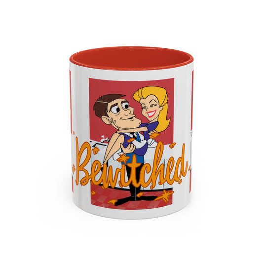 BEWITCHED TV Show Darren & Samntha Collectible Art Coffee Mug 2 Sizes
