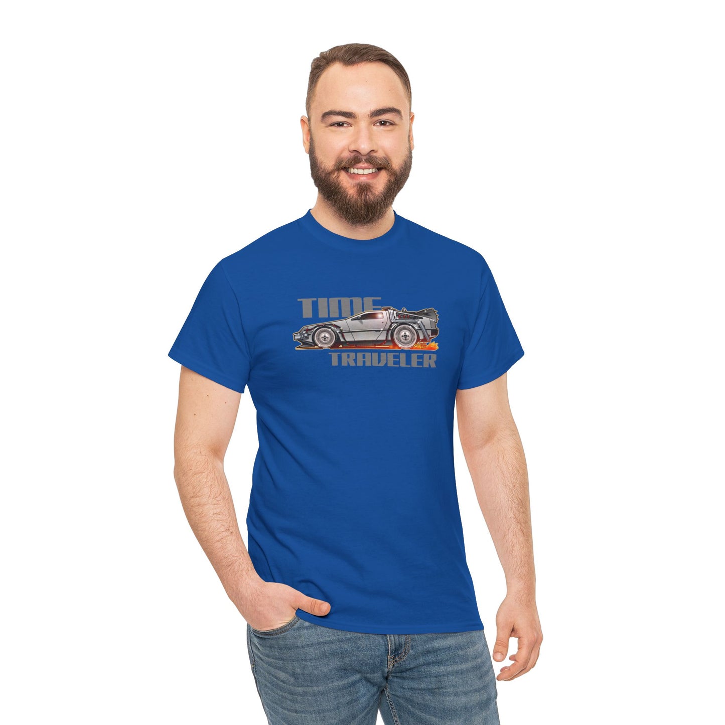 BACK to the FUTURE Delorean Time Traveler Tee Shirt