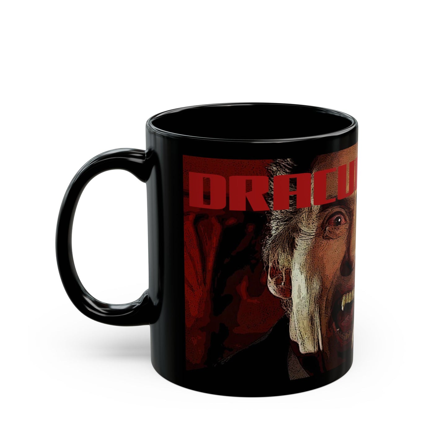 VINTAGE DRACULA Halloween Fireball Mug - 2 Sizes