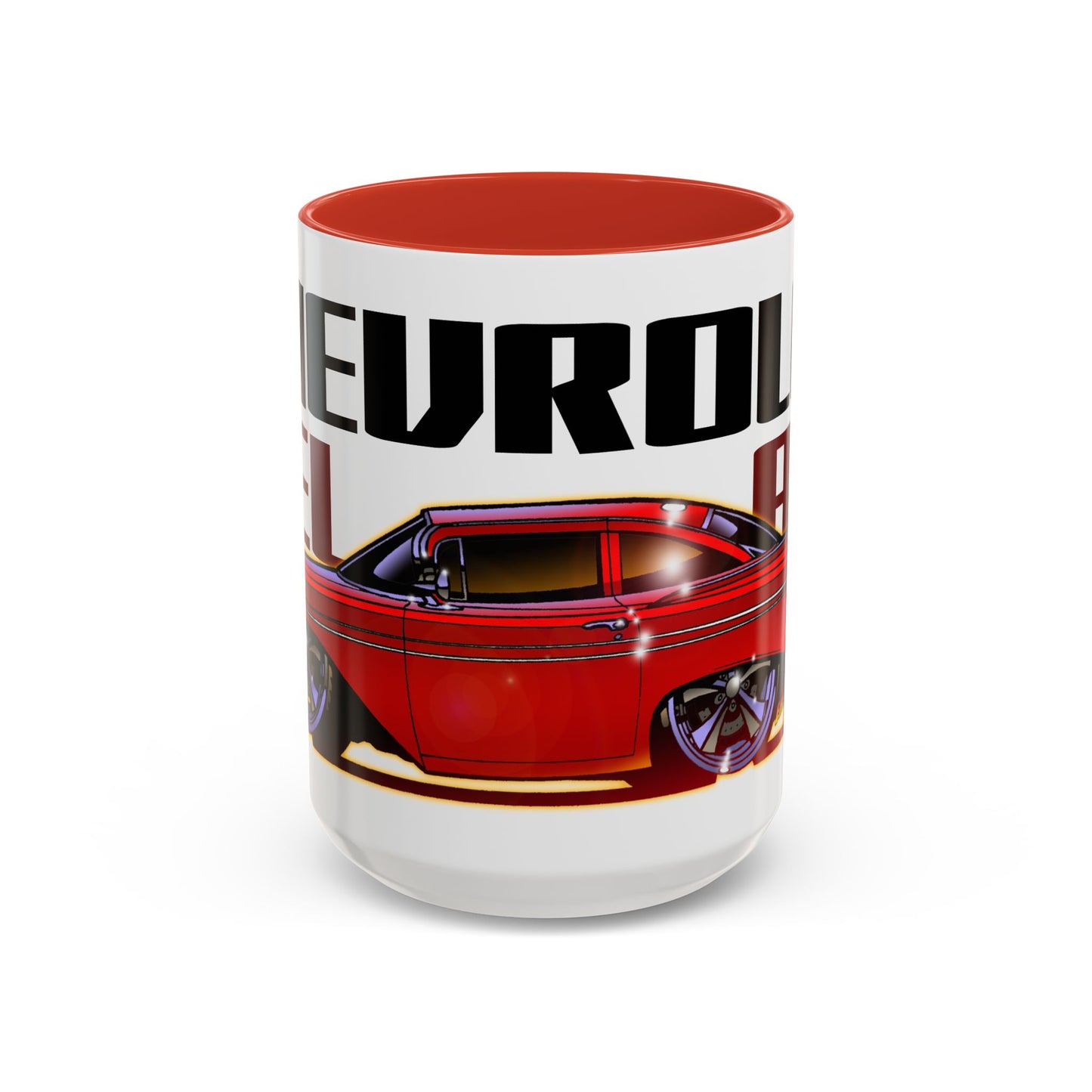 CHEVROLET BEL AIR 1960 Collectible Fireball Art Coffee Mug - 2 Sizes