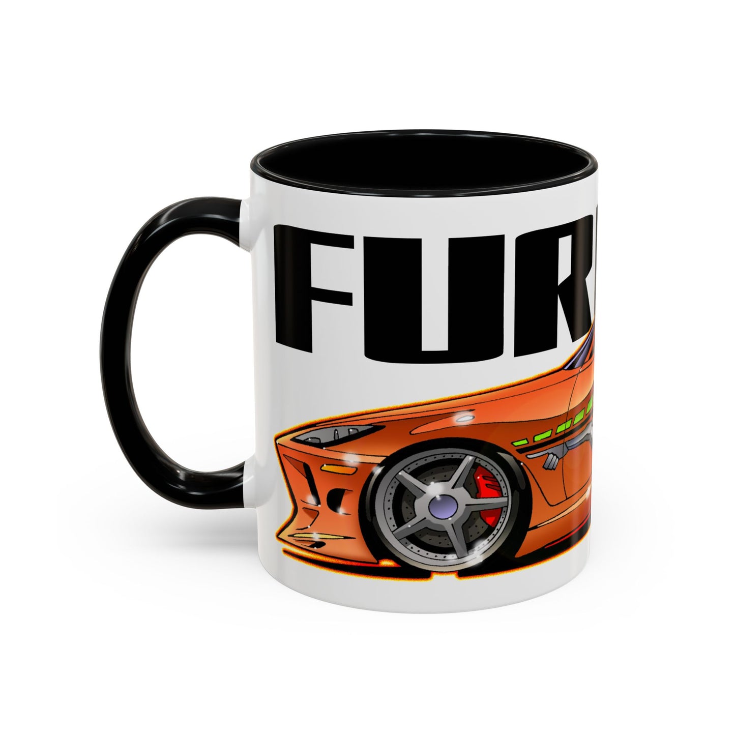 FAST & FURIOUS 1994 TOYOTA SUPRA MK IV Fireball Art Coffee Mug - 2 Sizes