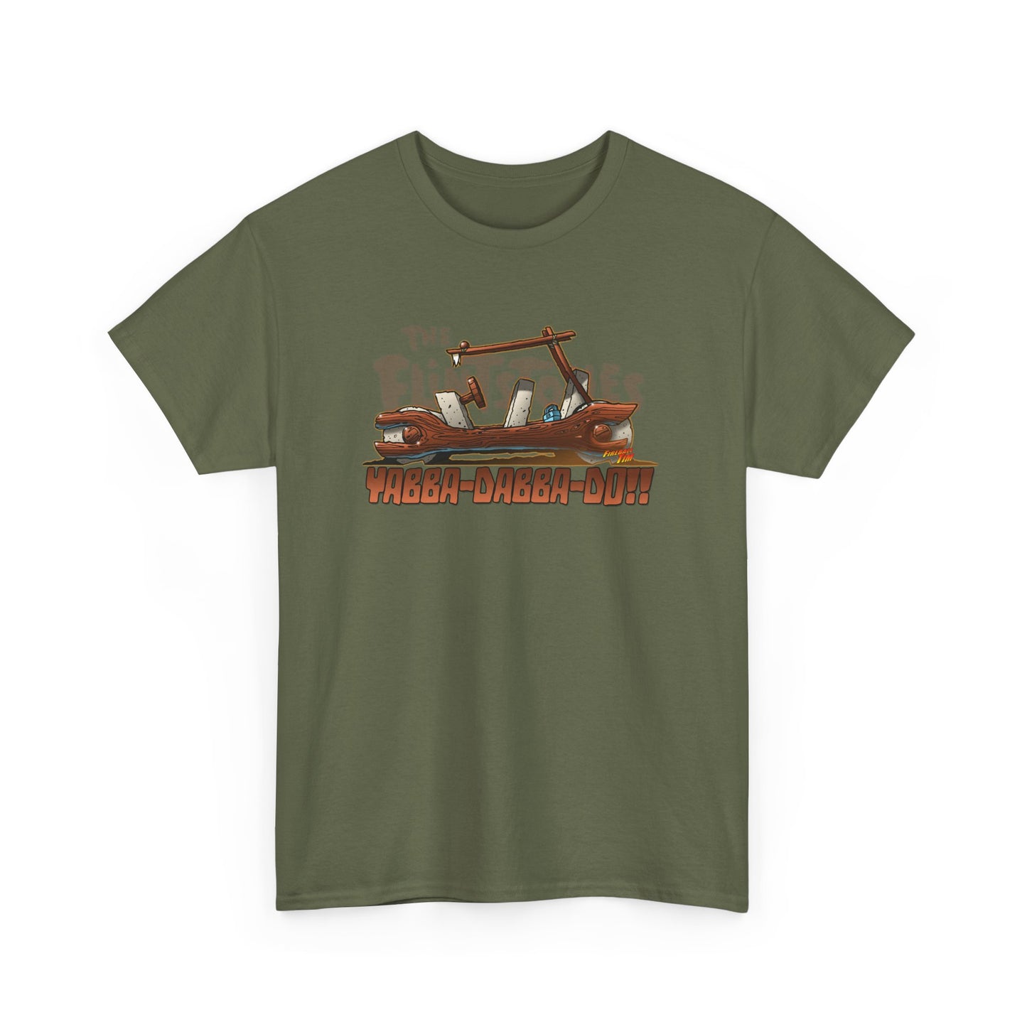 THE FLINTSTONES Cartoon Bedrock Roadster Tee Shirt 12 Colors
