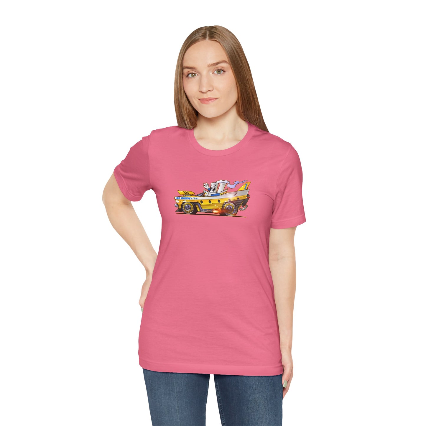 BUDDY CRUISE BUDDYMOBILE Custom Car Art Short Sleeve Tee in 17 Colors