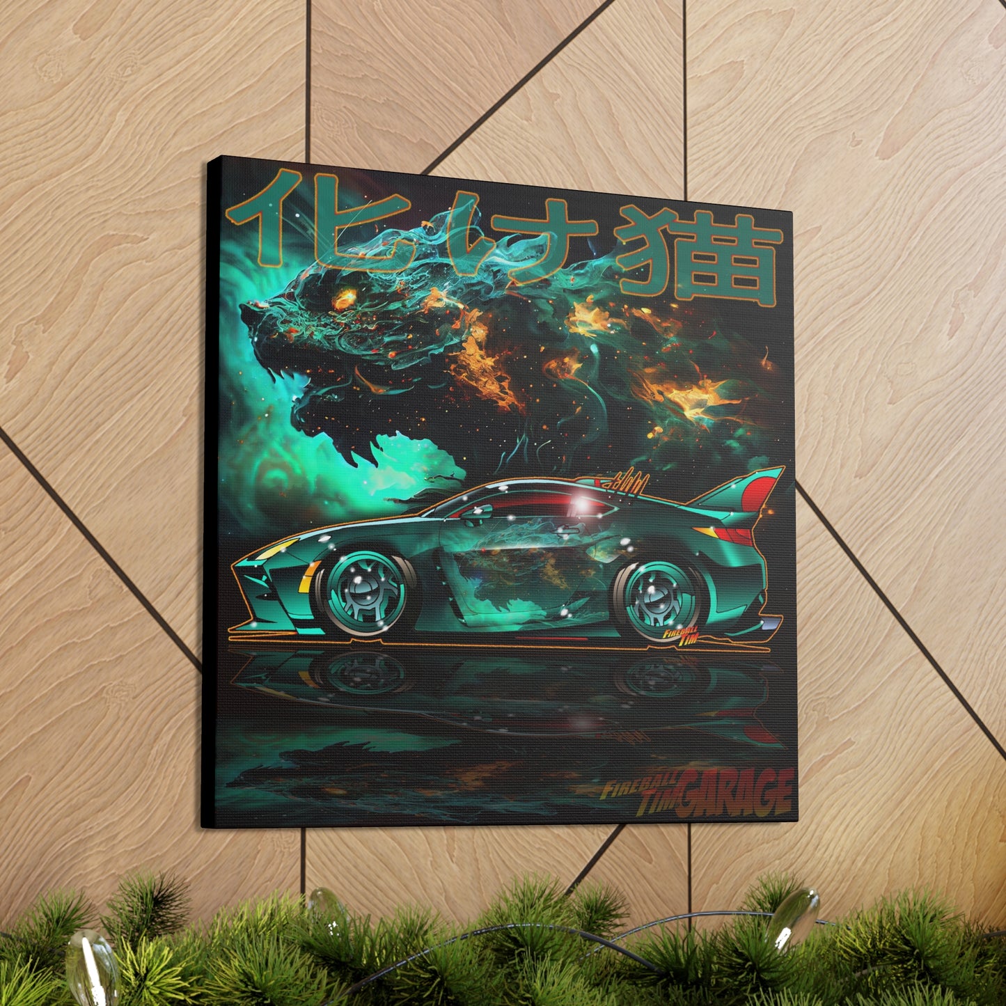 TOYOTA JDM G86 Bake Neko Concept Art Canvas MASTERPRINT 3 Sizes