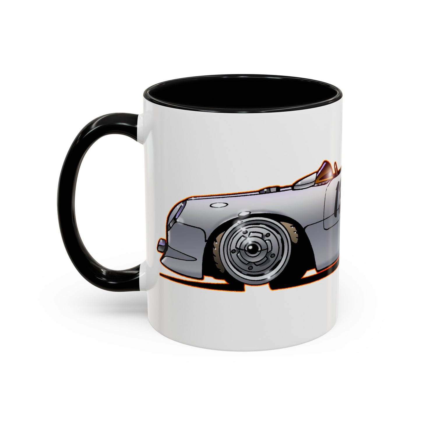 JAMES DEAN PORSCHE 550 Spyder Concept Art Coffee Mug 11 and 15oz