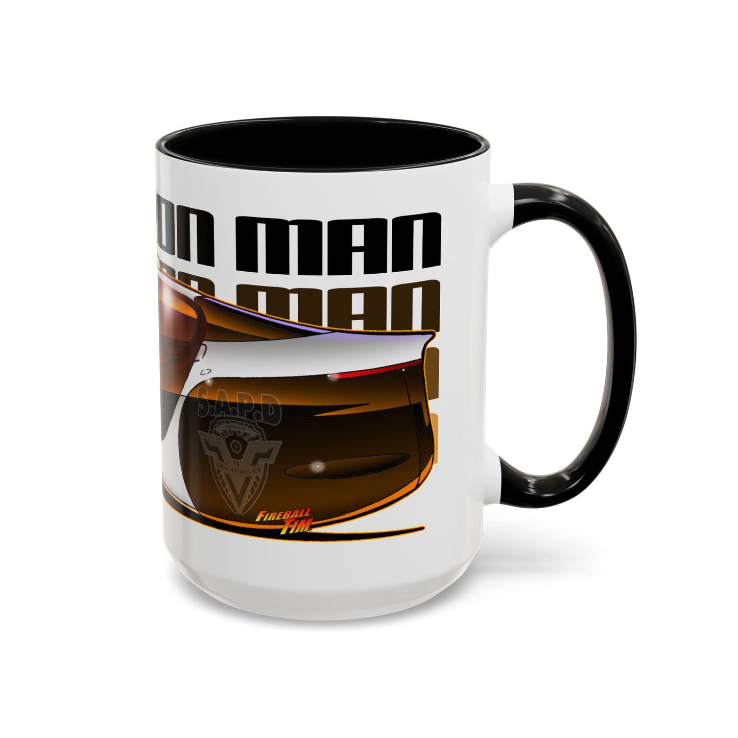 DEMOLITION MAN 2032 Police Cruiser Collectible Art Coffee Mug - 2 Sizes