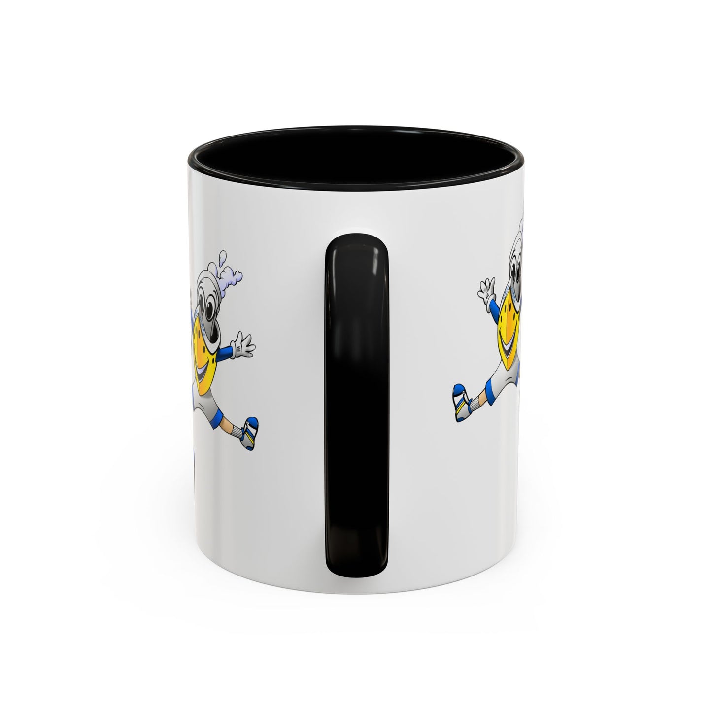 BUDDY CRUISE Mascot Jumping Coffee Mug — 11/15oz Multiple Colors