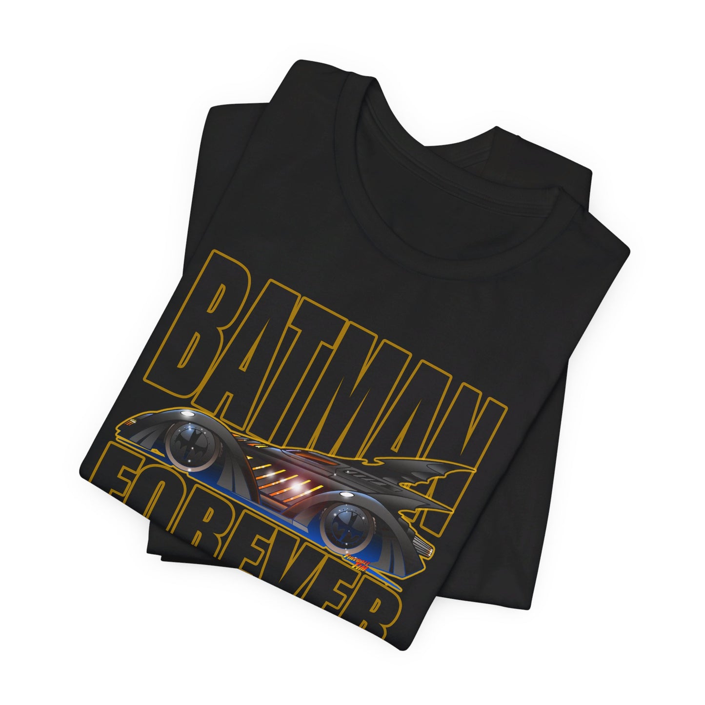 BATMAN FOREVER BATMOBILE Concept Art Short Sleeve Tee 12 Colors