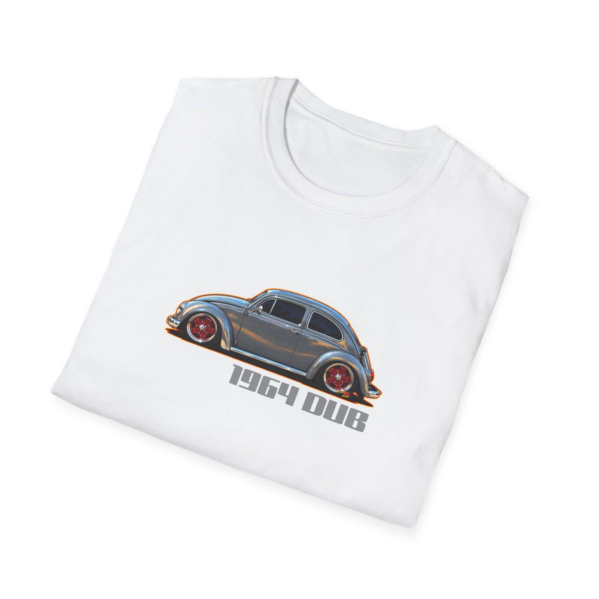 KUSTOM 1964 VW BUG Collectible Fireball Art TeeShirt