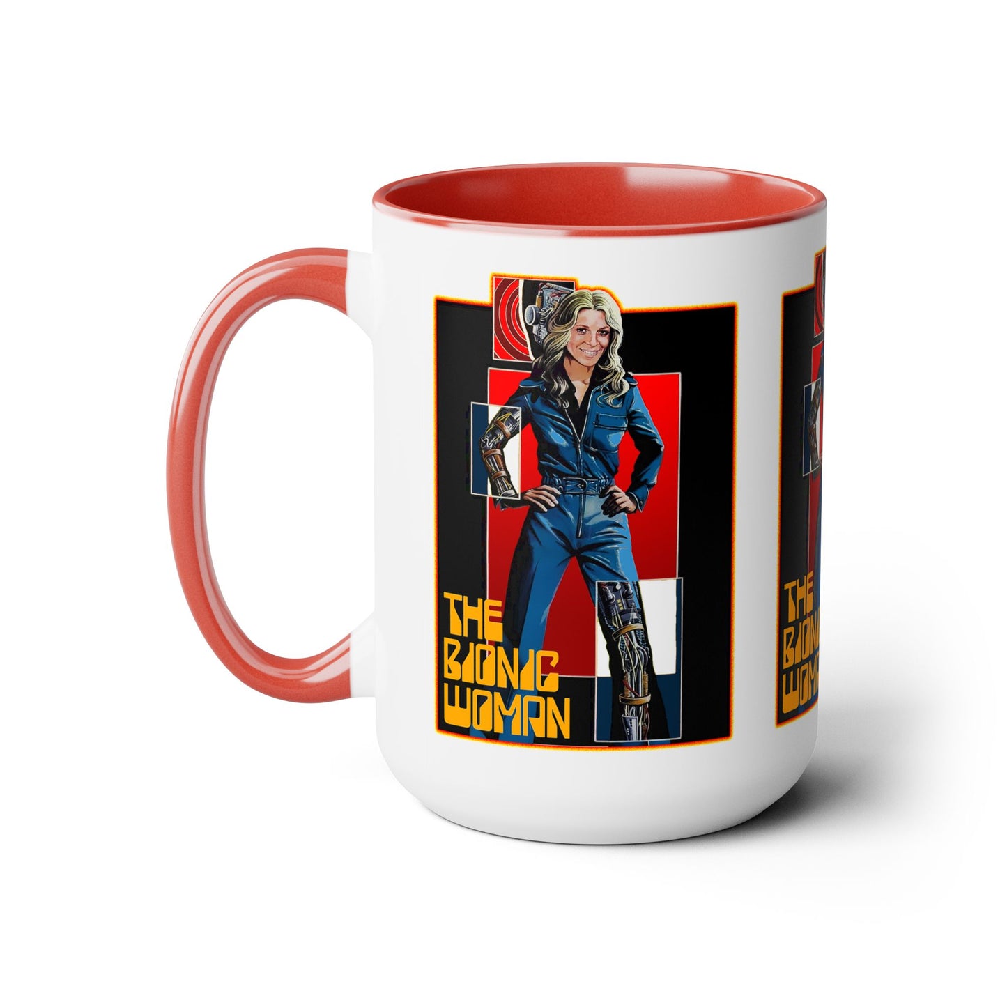 THE BIONIC WOMAN Version 4 Coffee Mug 15oz
