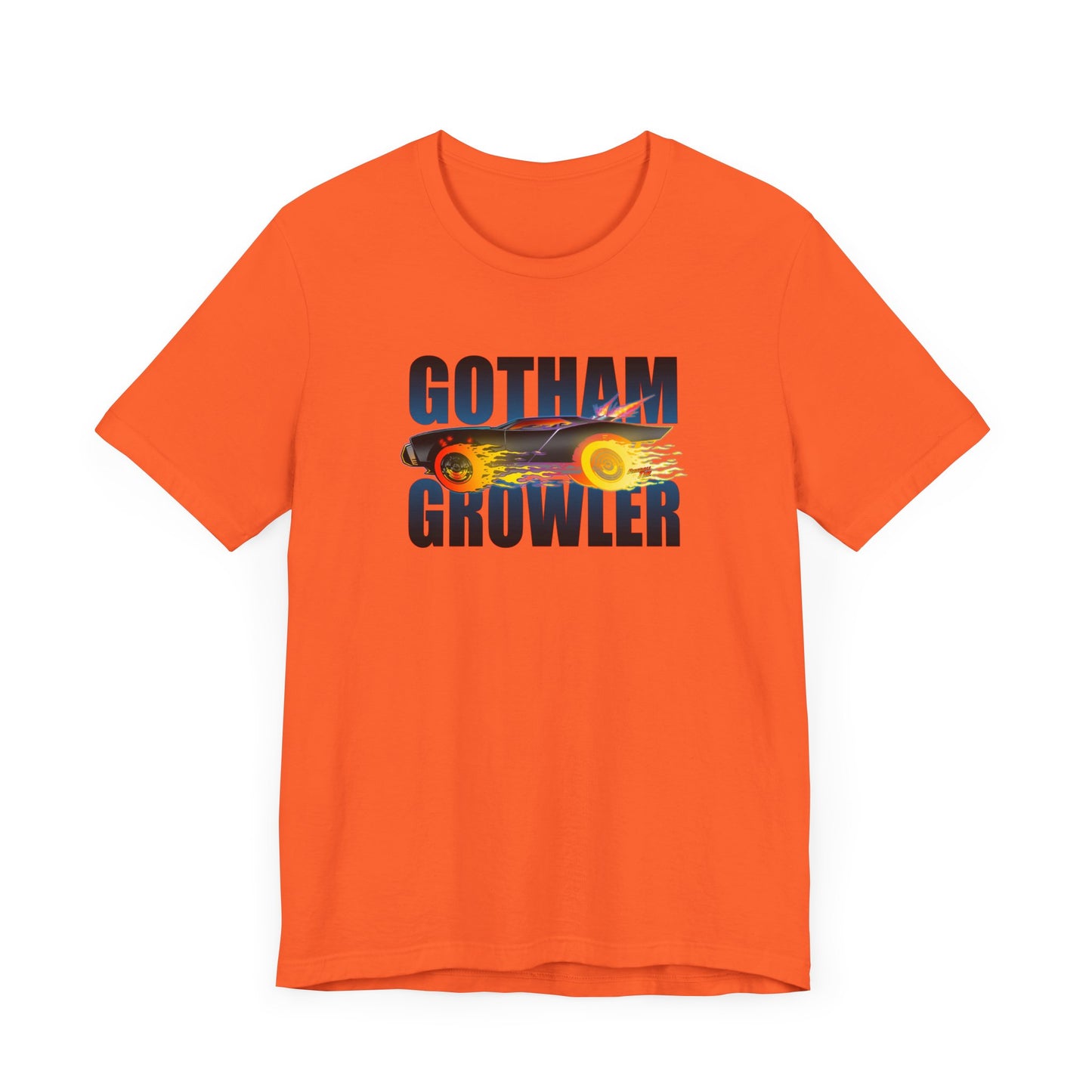 BATMOBILE 2021 Robert Pattinson GOTHAM GROWLER Concept Art Short Sleeve Tee