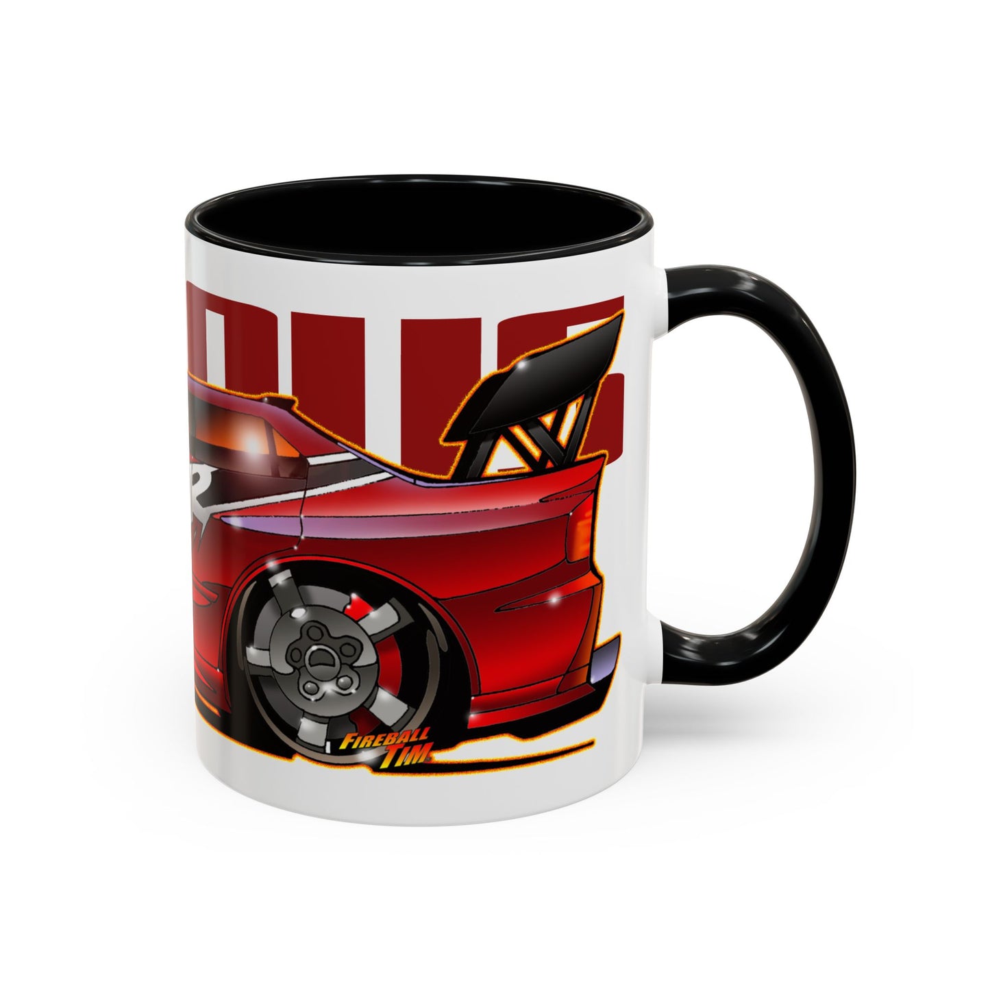 FAST AND FURIOUS MITSUBISHI LANCER EVOLUTION Collectible Art Coffee Mug - 2 Sizes