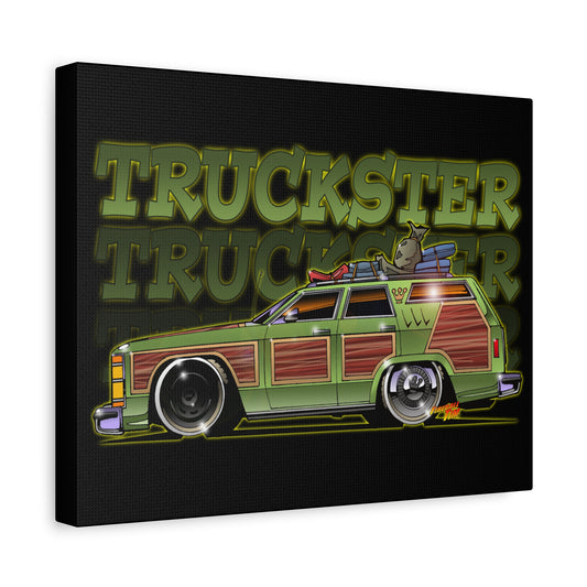 NATIONAL LAMPOON'S FAMILY VACATION Truckster Station Wagon Canvas Art Print - 11x14